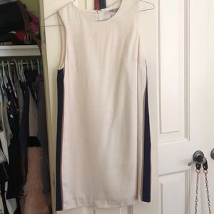 Forever 21 nude and navy dress